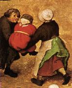 Pieter Bruegel the Elder Children's Games oil painting artist